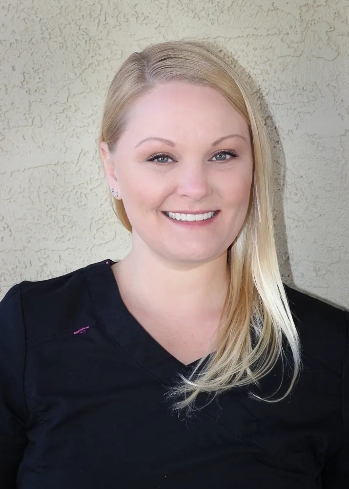 Portrait of Natalee, office manager